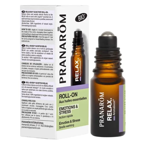 PRANARÖM, PRANARÖM Aromaboost Relax Duft-Roll-on (5ml)