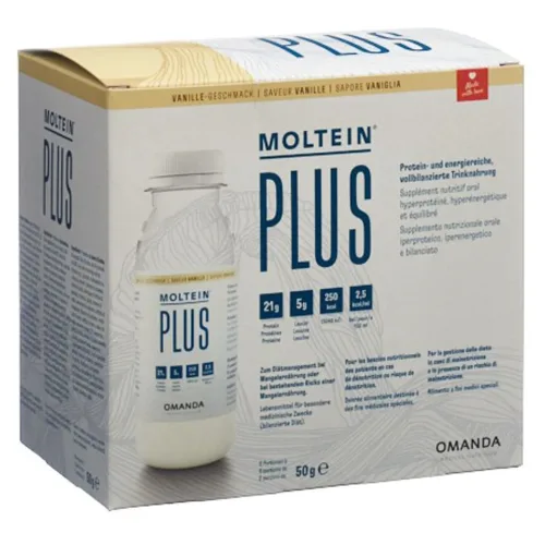 Moltein, MOLTEIN PLUS 2.5 Vanille (6x50g)