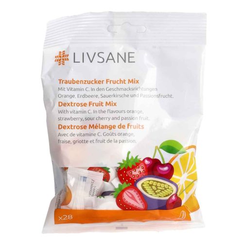 Livsane, Livsane Traubenzucker Frucht Mix (28 Stk)