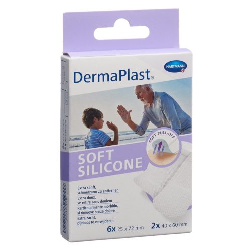 DERMAPLAST, DermaPlast Soft Silicone Strips (8 Stk)