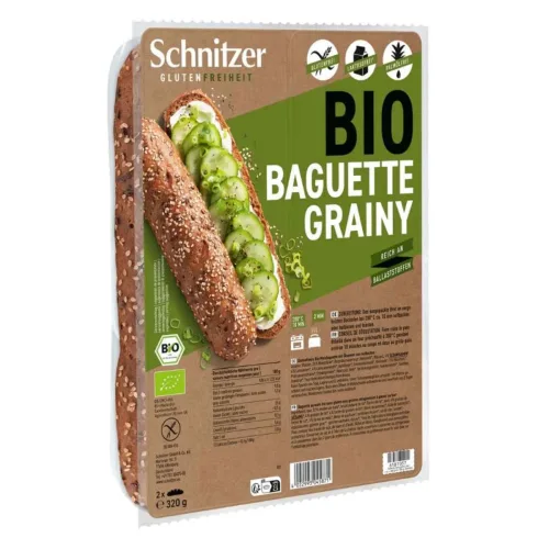 Schnitzer, Schnitzer Bio Baguette Grainy (320g)