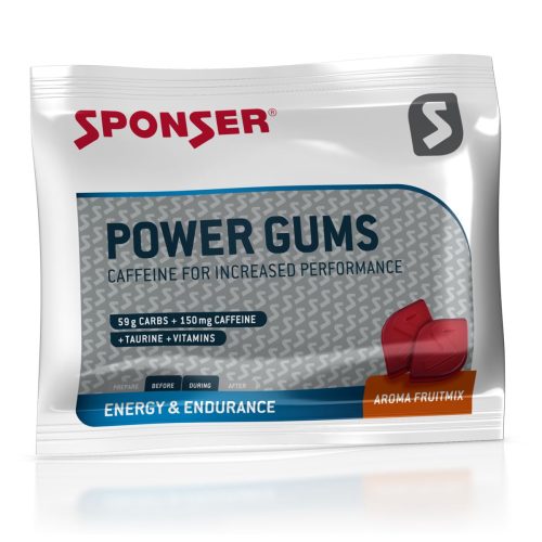 SPONSER, Sponser Power Gums Fruit Mix (75g)