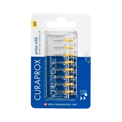 CURAPROX, CURAPROX - CPS Prime Refill, Interdentalbürsten, 8 Stück,  Gelb
