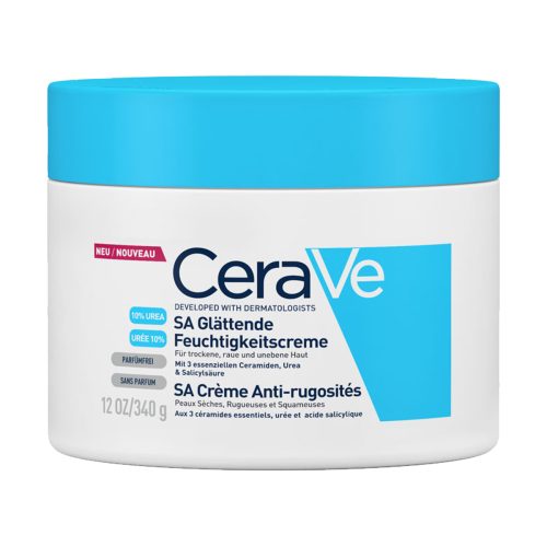 CeraVe, CeraVe - SA Urea Glättende Feuchtigkeitscreme, 340  g