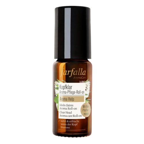 farfalla, Farfalla Kopfklar Aroma-Pflege-Roll-on (10ml)