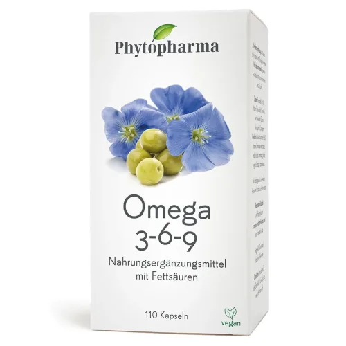 Phytopharma, Phytopharma Omega 3-6-9 Kapseln (110 Stk)
