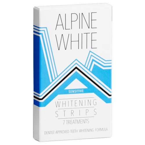 Alpine White, ALPINE WHITE Whitening Strips Sensitive f 7 Anwend