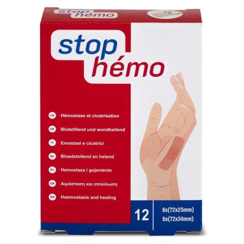 Stop Hémo, STOP HEMO Pflaster 12 Stk