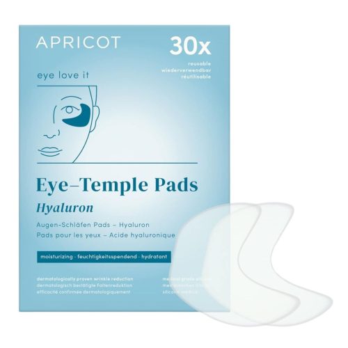 APRICOT, APRICOT - Wiederverwendbare Augen-Schläfen Pads mit Hyaluron, 2 Stück