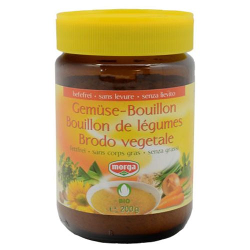 morga, morga Gemüse Bouillon hefefrei hettfrei Bio (200g)