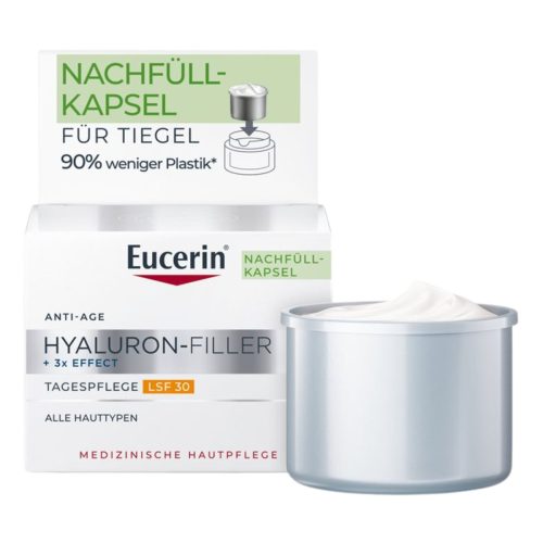 Eucerin, Eucerin - Hyaluron-Filler Tagespflege LSF 30 Nachfüllkapsel, 50 ml