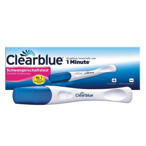 Clearblue, CLEARBLUE Schwangerschaftstest Schnell Erken