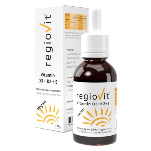 regiovit, regiovit Vitamin D3 + K2 + E Tropfen (27g)
