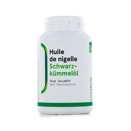 Bionaturis, BIOnaturis Schwarzkümmelöl Kapseln 500mg (180 Stk)