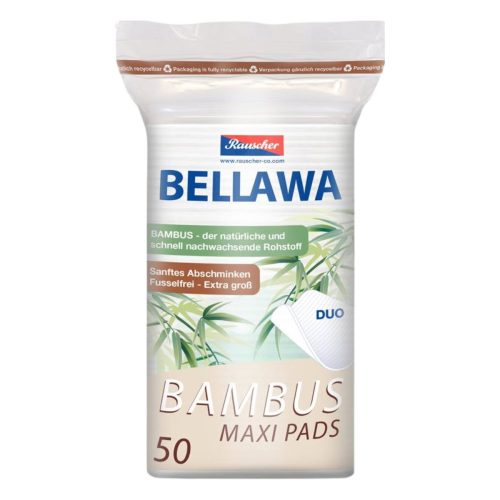 BELLAWA, BELLAWA Abschminkpads Bambus Maxi (50 Stk)