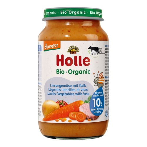 Holle, Holle Linsengemüse mit Kalb (250 g)