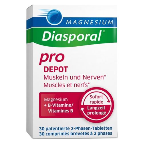 Diasporal, Diasporal Magnesium Pro Depot Muskeln und Nerven Tabletten (30 Stk)