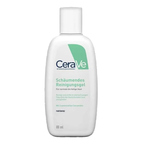 CeraVe, CeraVe - Schäumendes Reinigungsgel, Feuchtigkeitsspendendes Reinigungsgel, 88 ml