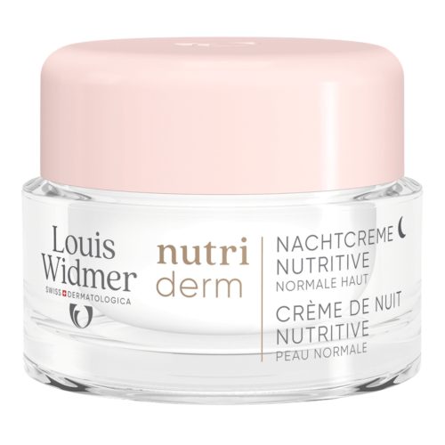 Louis Widmer, Louis Widmer nutriderm Nachtcreme Nutritive, parfümiert (50ml)