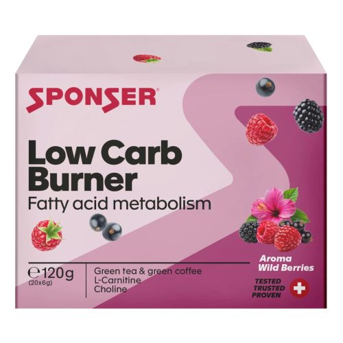 SPONSER, SPONSER Low Carb Burner Figure & Shape Wild Berries (20x6g)