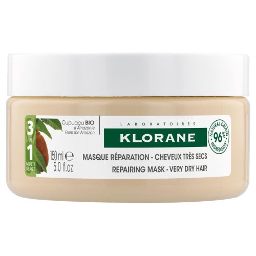 Klorane, KLORANE - 3-in-1 Reparierende Maske, BIO-Cupuaçu, 150  ml