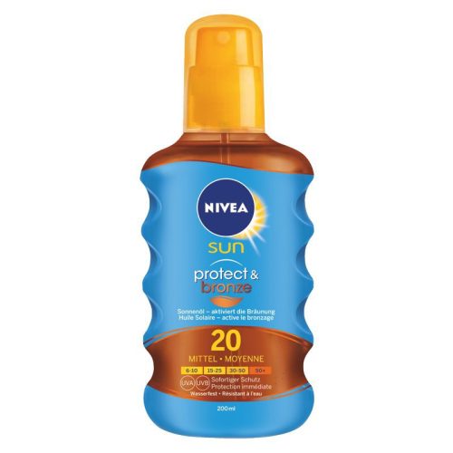 Nivea, NIVEA Sun Protect&Bronze Sonnen&ouml;l LSF 20 200 ml