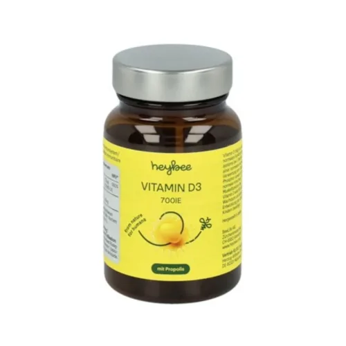 heybee, heybee Vitamin D3 700 IE + Propolis Kapseln (60 Stk)