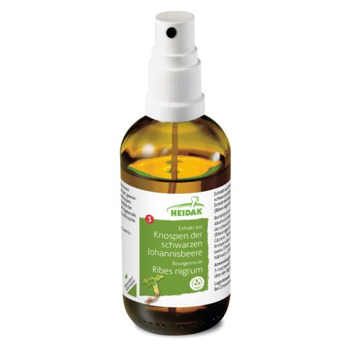 Heidak, HEIDAK Knospe Johannisbeere Ribes nigrum Glycerin Mazerat (30ml)