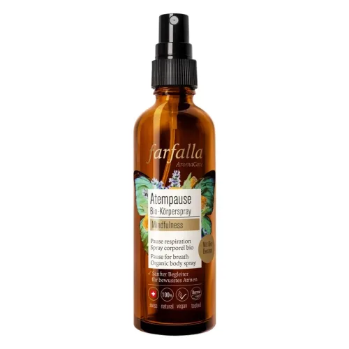farfalla, farfalla Mindfulness, Atempause Bio-Körperspray, 75ml