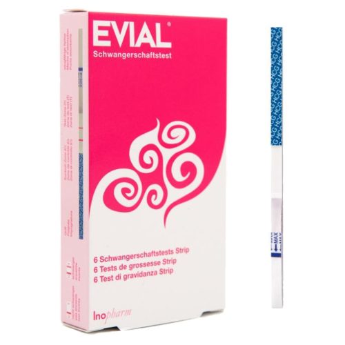 Evial, Evial Schwangerschaftstest Strips (6 Stk)