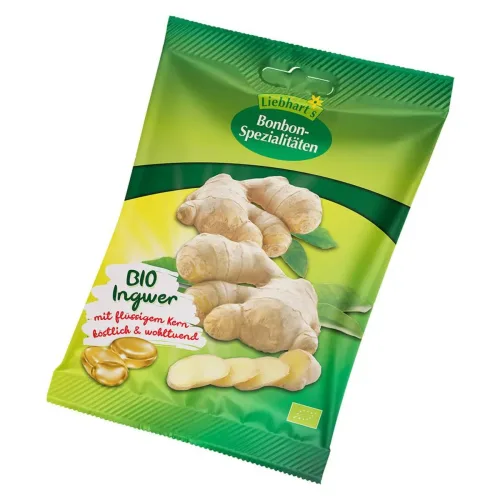 Liebhart's Gesundkost, Liebhart's Bio-Bonbons Ingwer (100g)