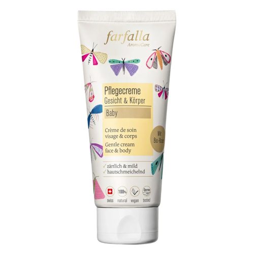 farfalla, farfalla - Baby,Rose,ZärtlichePflegecremeGesicht&Körper, 100  ml