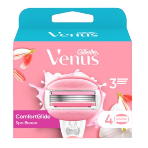 Gillette, Gillette Venus Comfortglide Systemklingen Spa Breeze (4 Stk)