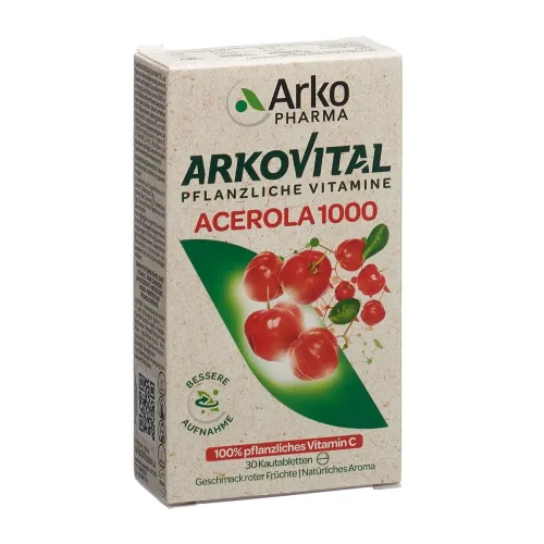 ARKOVITAL, ARKOVITAL Acerola 1000 Tabletten (30 Stk)