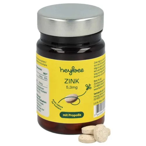 heybee, heybee Zink 5.3mg + Propolis Tabletten (100 Stk)