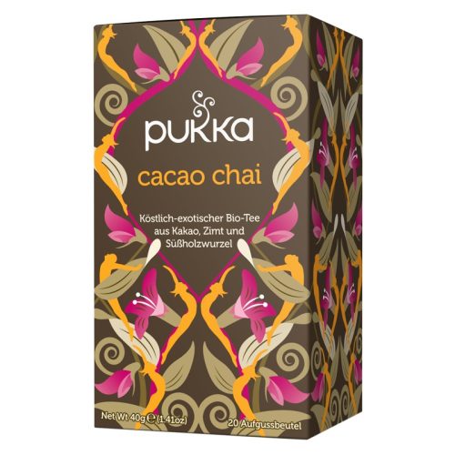 Pukka, Pukka Cacao Chai Tee Bio (20 Beutel)