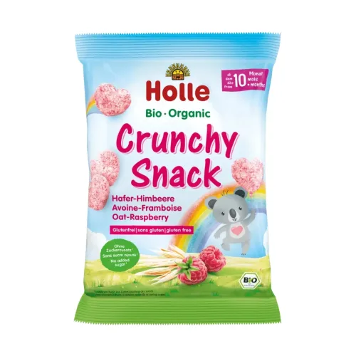 Holle, HOLLE Bio Crunchy Snack Hafer-Himbeere (30g)