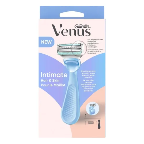 Gillette Venus, Gillette Venus - Satin Care Rasierer für den Intimbereich - 1 Klinge, 1 Stück