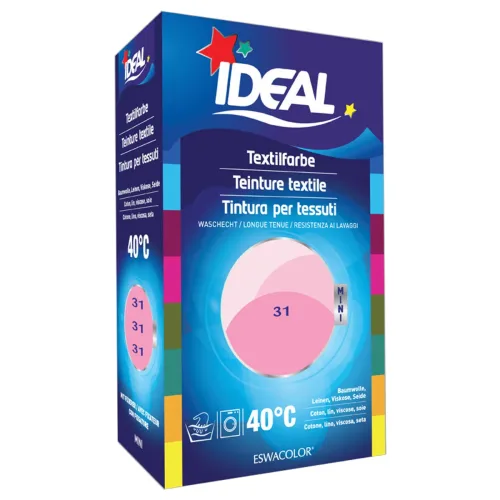 IDEAL, IDEAL MINI Baumwolle Color No31 rose (1 Stk)