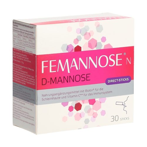 Femannose, Femannose N D-Mannose Direct Sticks (30x2.5g)
