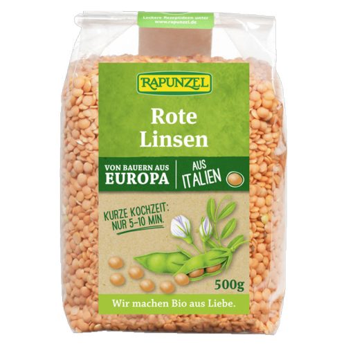 RAPUNZEL, RAPUNZEL Rote Linsen (500g)