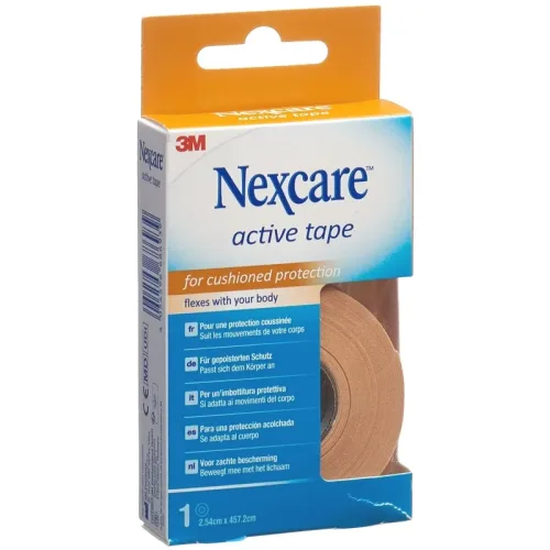 Nexacare, 3M NEXCARE Active Tape 2.54cmx4.572m Rolle