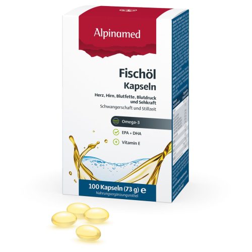 ALPINAMED, ALPINAMED Fisch&ouml;l Kaps 100 Stk
