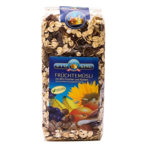 BioKing, BioKing Früchtemüesli (500g)