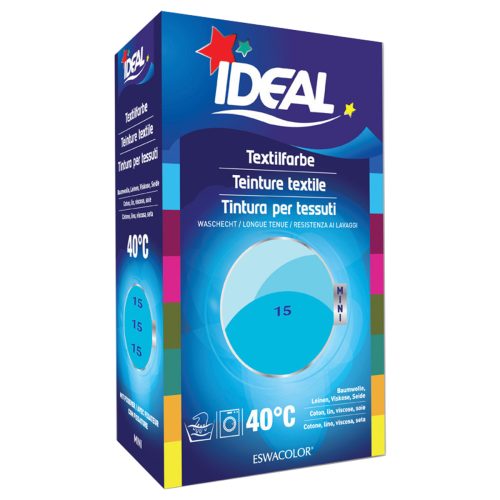 IDEAL, IDEAL MINI Baumwolle Color No15 türkis (1 Stk)