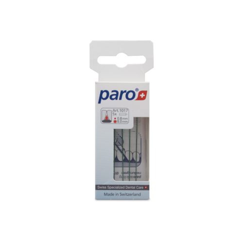 Paro, paro ISOLA LONG 8mm medium grün zylindrisch (5 Stk)