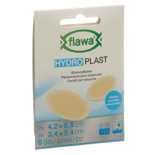FLAWA, FLAWA HYDRO Blasenpflaster 2 Grössen (6 Stk)