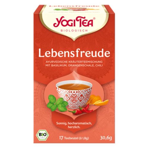 YogiTea, YOGI TEA Lebensfreude Tee 17 Btl 1.8 g