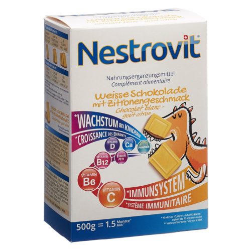 Nestlé Suisse SA, NESTROVIT Weisse Schokolade 500 g