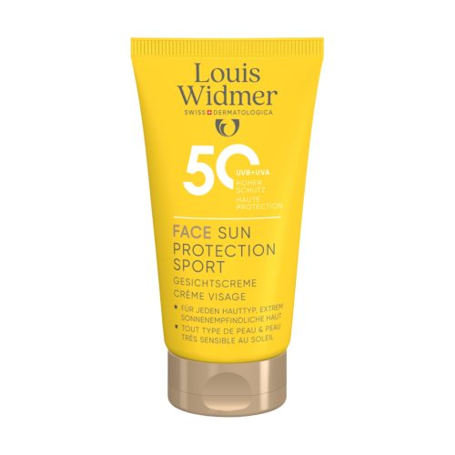 Louis Widmer, Louis Widmer - Face Sun Protection Sport LSF50 parfümiert, 50 ml